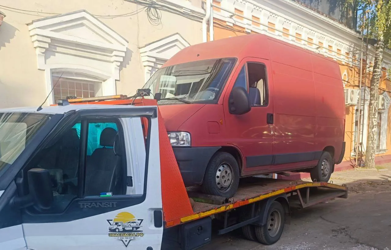 Эвакуация грузового автомобиля