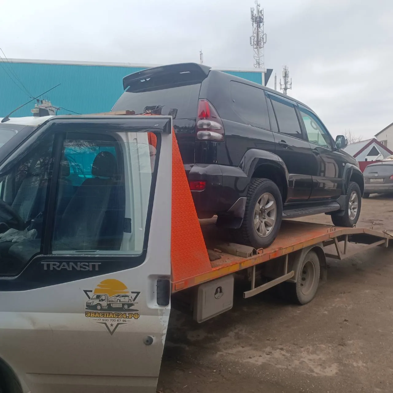 Эвакуация после ДТП в Автозаводском районе